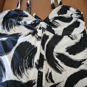 Plus Size Tankini Top Only NWOT